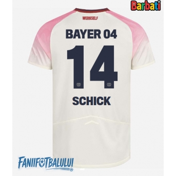 Bayer Leverkusen Patrik Schick #14 Tricou Fotbal Replică 2025-26 Barbati Deplasare